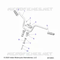 STEERING, MANUBRIO MONTAGGIO AND GRIPS