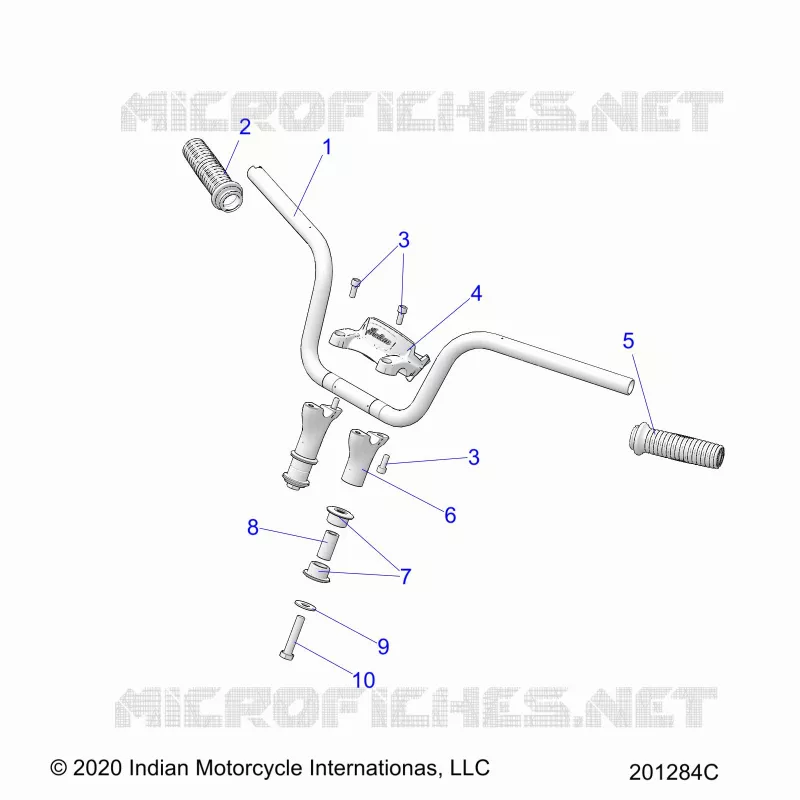 STEERING, MANUBRIO MONTAGGIO AND GRIPS