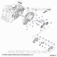 MOTORE, CAM SHAFTS AND GEARS