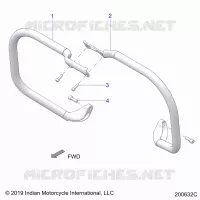 CHASSIS, HIGHWAY BAR, TUBE