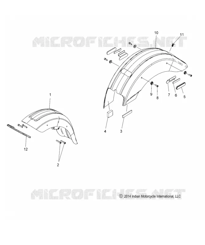 CARROZZERIA - PARAFANGO ANTERIORE/REAR