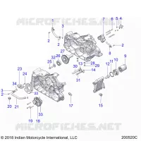MOTORE, OIL SYSTEM