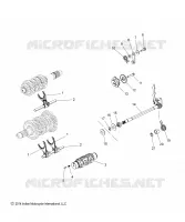 DRIVE TRAIN, FORCHE SHIFT, RATCHET AND DRUM