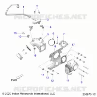 SISTEMA DI ALIMENTAZIONE CARBURANTE, FUEL CLAM SHELL/THROTTLE BODY