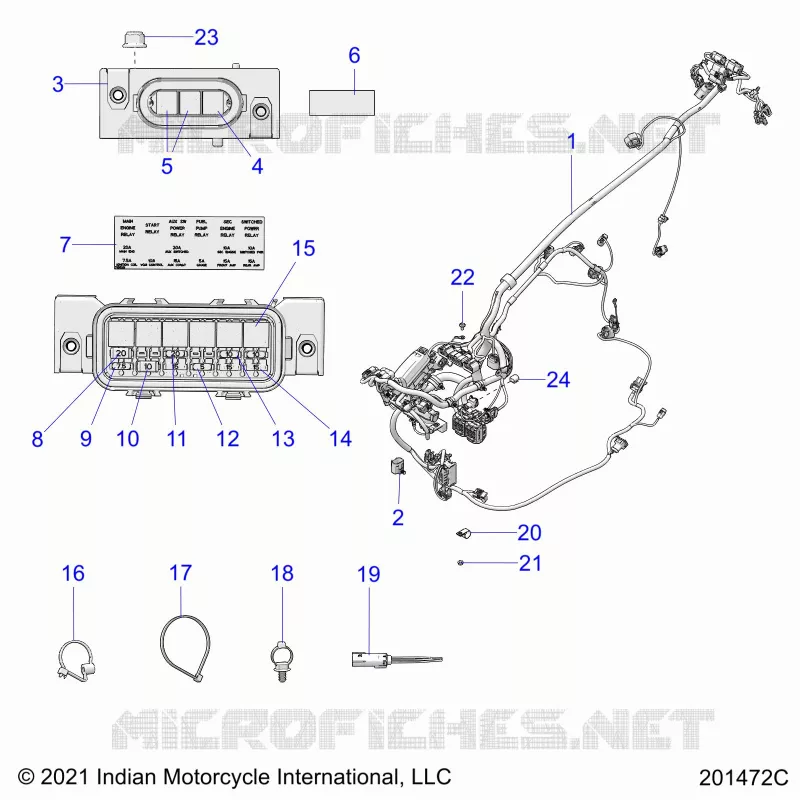 ELETTRICO, WIRE HARNESS