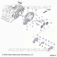 MOTORE, CAM SHAFTS AND GEARS