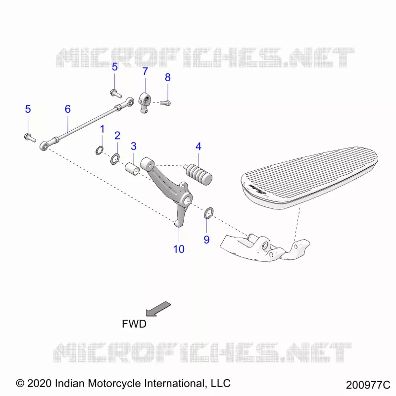 TRASMISSIONE, SHIFT PEDAL AND SHIFT LINKAGE