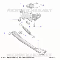 TELAIO, SIDE STAND