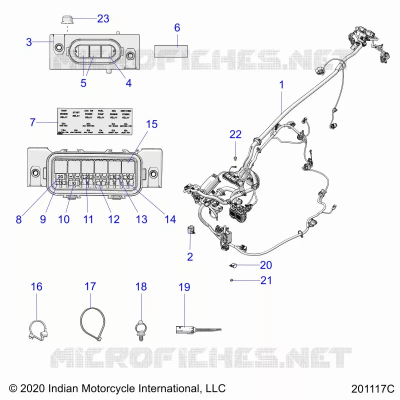 ELETTRICO, WIRE HARNESS