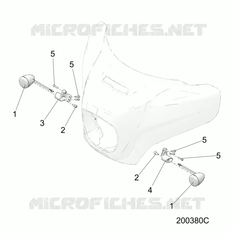 ELETTRICO, TURN SIGNALS, FRONT