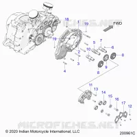 MOTORE, CAM SHAFTS AND GEARS