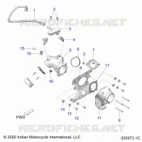 SISTEMA DI ALIMENTAZIONE CARBURANTE, FUEL CLAM SHELL/THROTTLE BODY