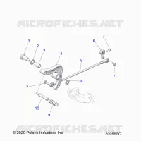 TRASMISSIONE, SHIFT PEDAL AND LINKAGE