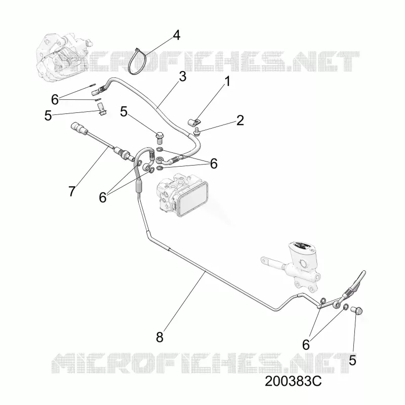 FRENOS, FRENO LINE, REAR, ABS