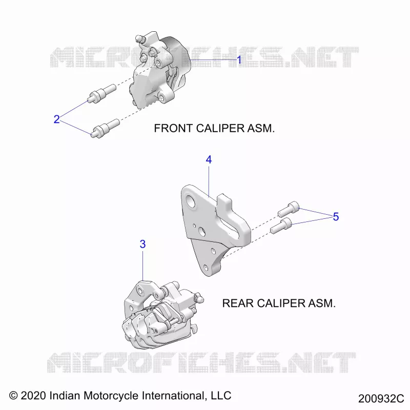 BRAKES, PINZA FRENO ANTERIORE AND REAR
