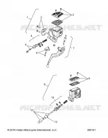 FRENOS, MASTER CYL., FRONT AND REAR