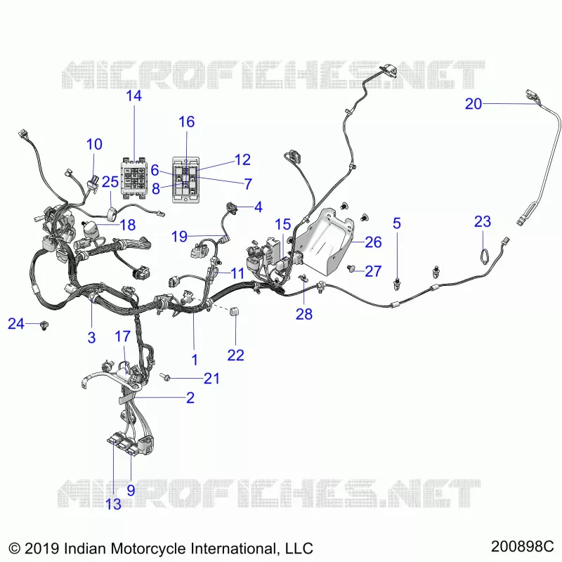 ELETTRICO, WIRE HARNESS