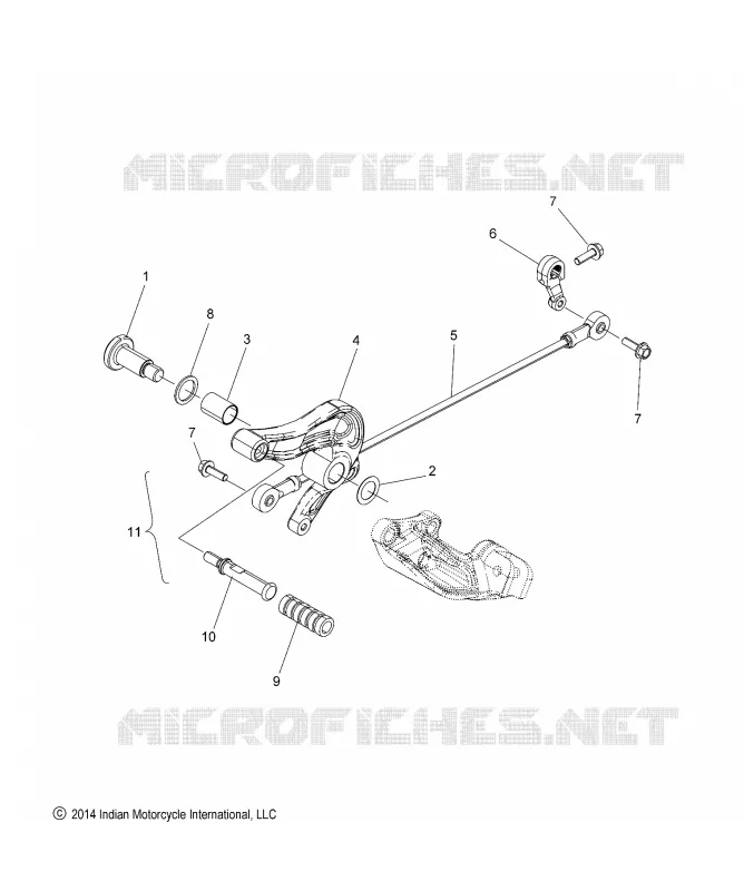 TRASMISSIONE, SHIFT PEDAL AND LINKAGE