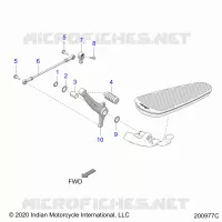 TRASMISSIONE, SHIFT PEDAL AND SHIFT LINKAGE