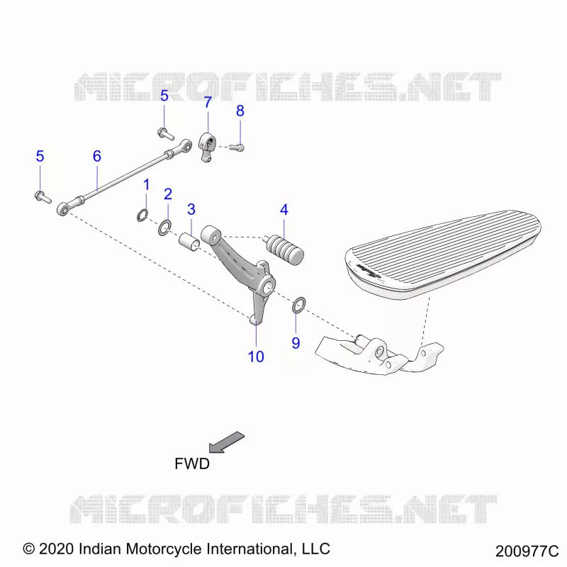 TRASMISSIONE, SHIFT PEDAL AND SHIFT LINKAGE