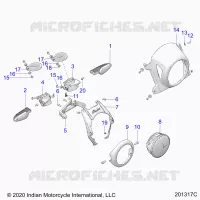 ELETTRICO, FORWARD LIGHTING (WITH NACELLE)