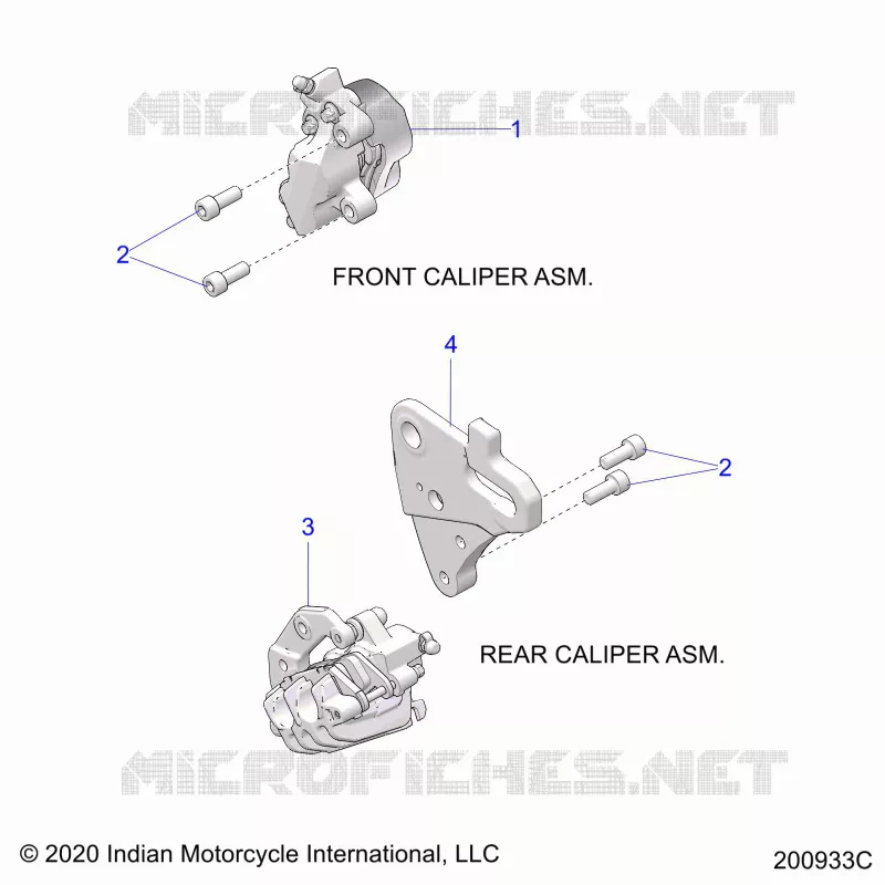 BRAKES, PINZA FRENO ANTERIORE AND REAR