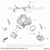 SISTEMA DI ALIMENTAZIONE CARBURANTE, FUEL RAIL/THROTTLE BODY