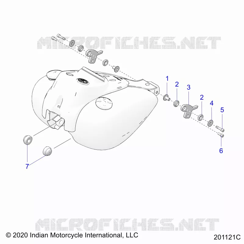 SISTEMA DI ALIMENTAZIONE CARBURANTE, FUEL TANK MOUNTING