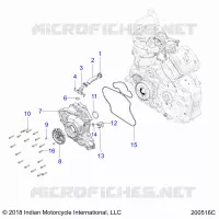 MOTORE, STATOR COVER