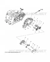 ENGINE, CAM SHAFTS AND GEARS - N15TCAAA/TRAAA ALL OPTIONS (49INDIANCAM142)