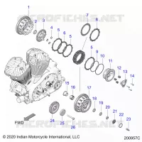 TRASMISSIONE, CLUTCH AND PRIMARY DRIVE