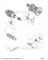 DRIVE TRAIN, FORCHE SHIFT AND DRUM