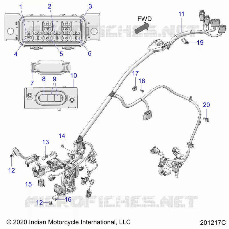 ELETTRICO, WIRE HARNESS 1