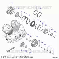 TRASMISSIONE, CLUTCH AND PRIMARY DRIVE