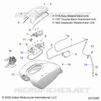 SISTEMA DI ALIMENTAZIONE CARBURANTE, FUEL TANK ASM.