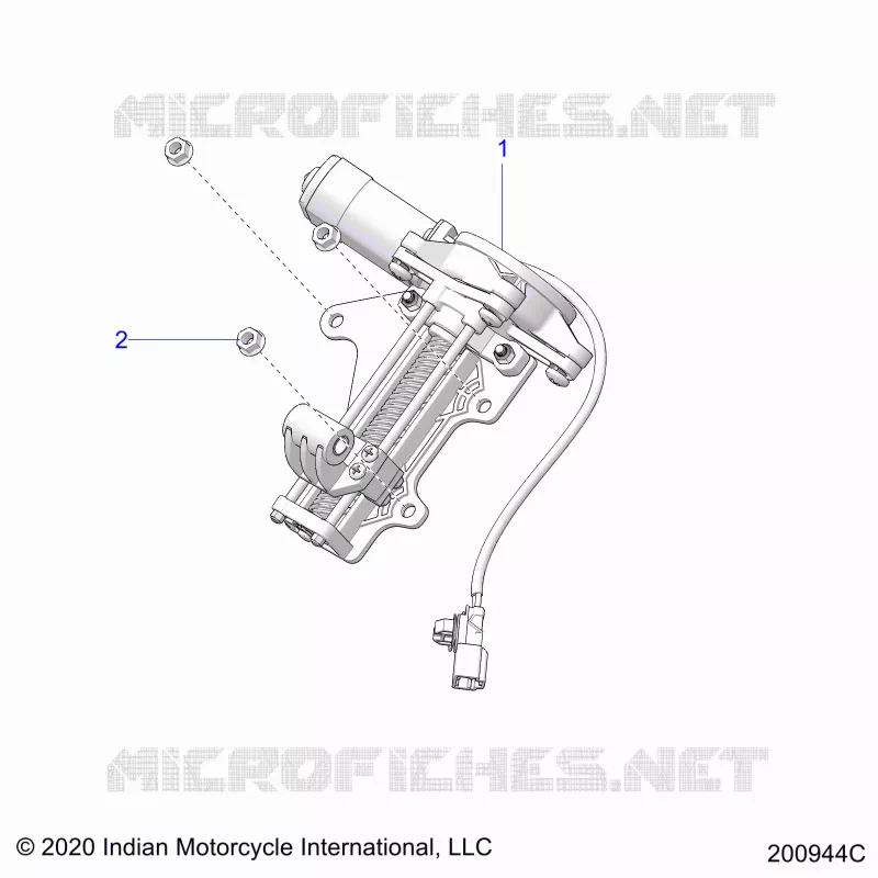 ELETTRICO, MOTOR, WINDSHIELD