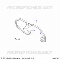 CHASSIS, HIGHWAY BAR/TIP OVER BAR