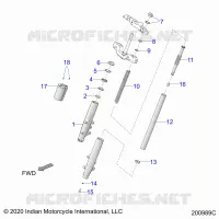 SOSPENSIONI ANTERIORI FORKS