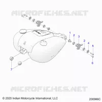 SISTEMA DI ALIMENTAZIONE CARBURANTE, FUEL TANK MOUNTING