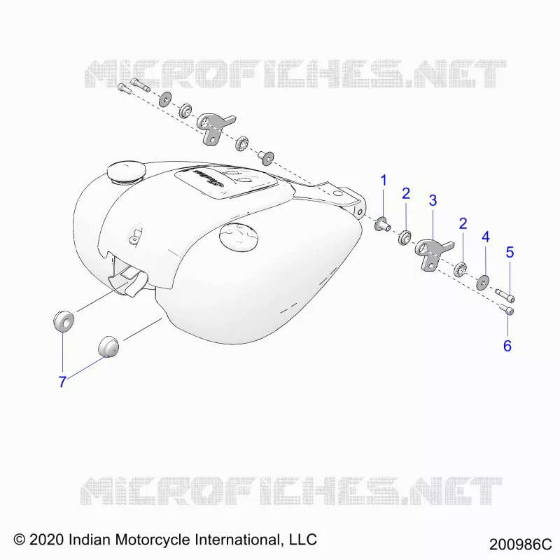 SISTEMA DI ALIMENTAZIONE CARBURANTE, FUEL TANK MOUNTING