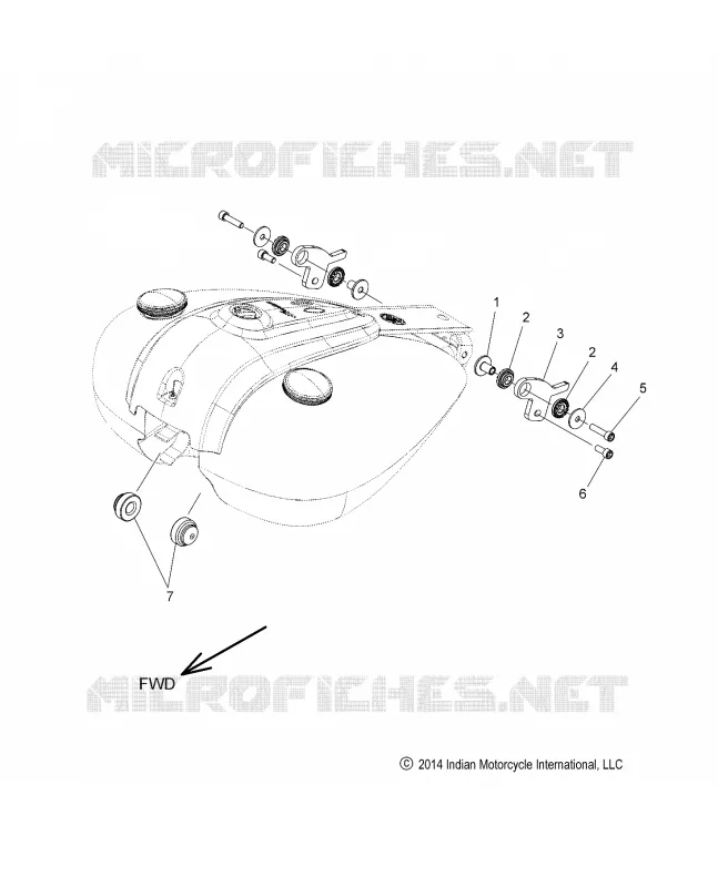 SISTEMA DI ALIMENTAZIONE CARBURANTE, FUEL TANK MOUNTING