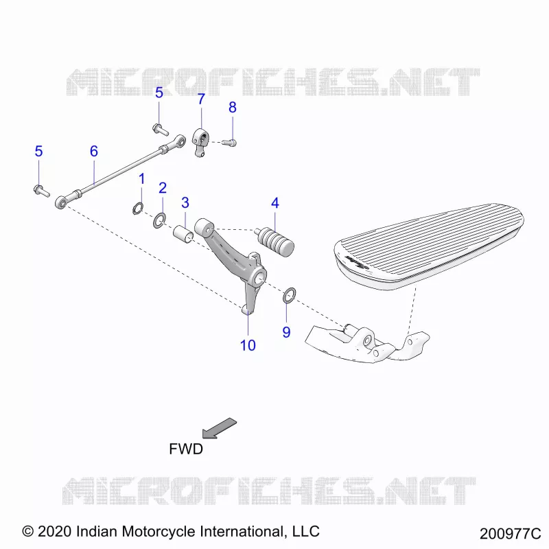 TRASMISSIONE, SHIFT PEDAL AND SHIFT LINKAGE