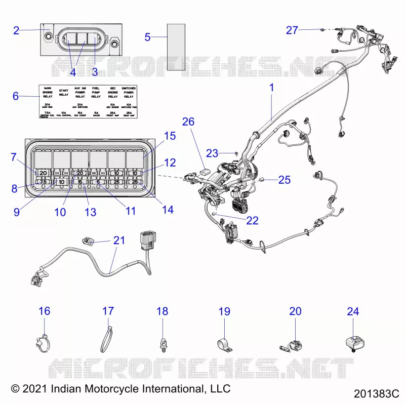 ELETTRICO, WIRE HARNESS