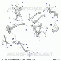 CHASSIS, TELAIO ASM.