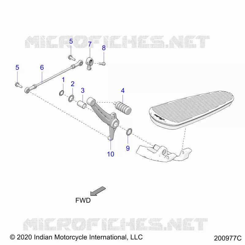 TRASMISSIONE, SHIFT PEDAL AND SHIFT LINKAGE
