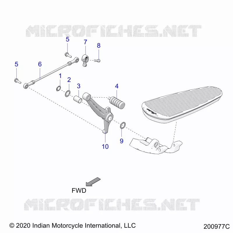 TRASMISSIONE, SHIFT PEDAL AND SHIFT LINKAGE