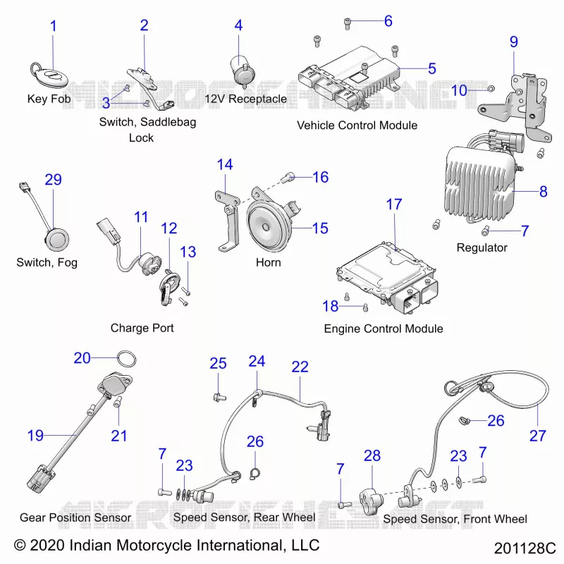 ELETTRICO, COMPONENTS 1