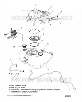 SISTEMA DI ALIMENTAZIONE CARBURANTE, FUEL TANK ASM.