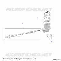 FRENO POSTERIORE, MASTER CYLINDER