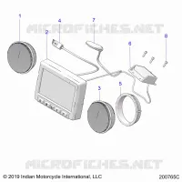 ELETTRICO, INSTRUMENT CLUSTER